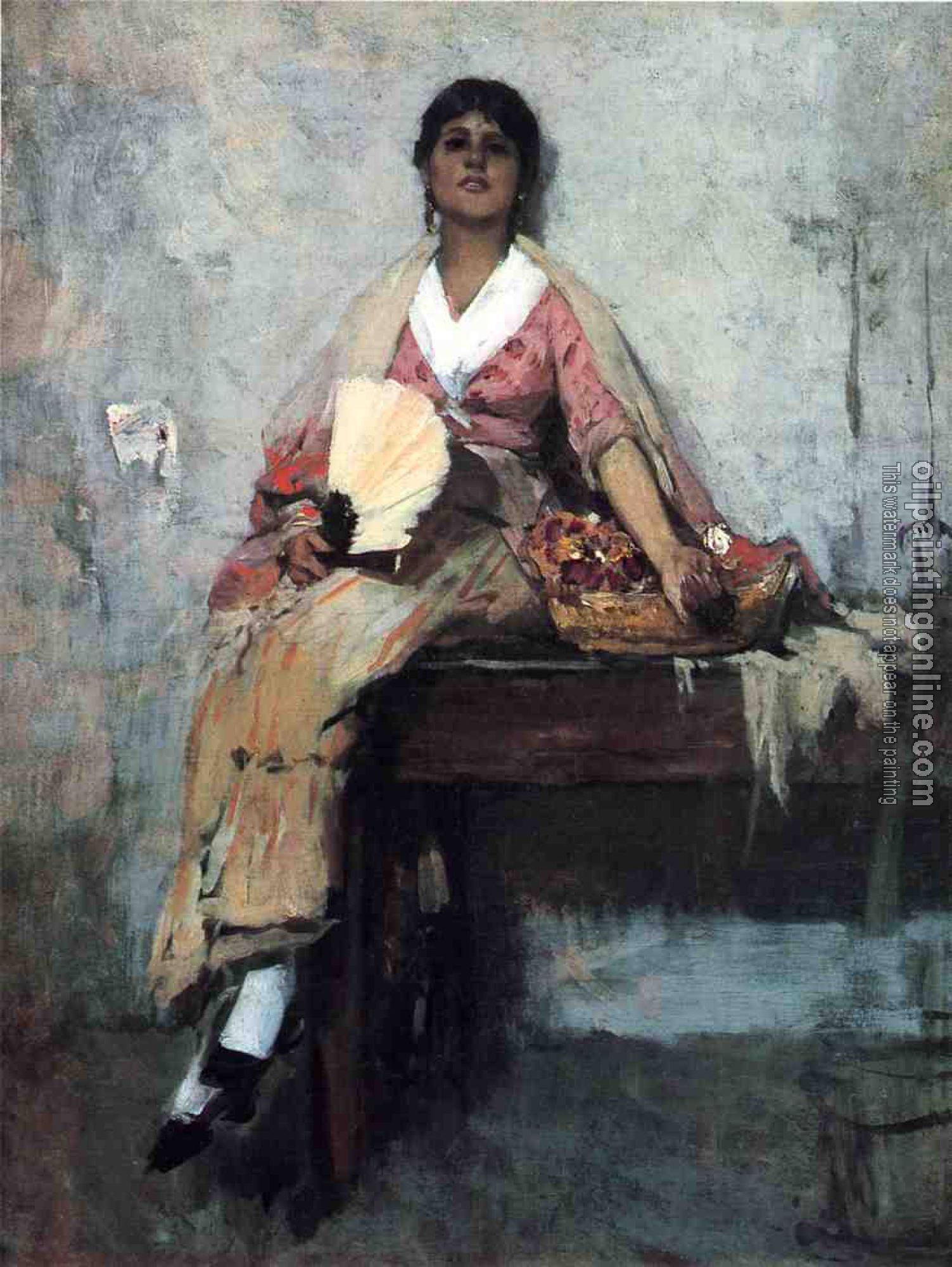 Frank Duveneck - Flower Girl